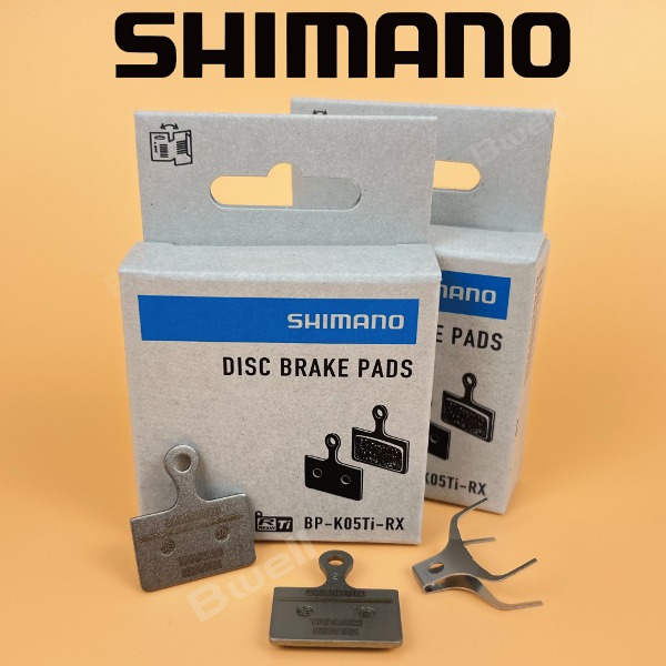 시마노 K05Ti 경량 로드 레진 - 정품 디스크 브레이크 패드 / 티타늄 플레이트